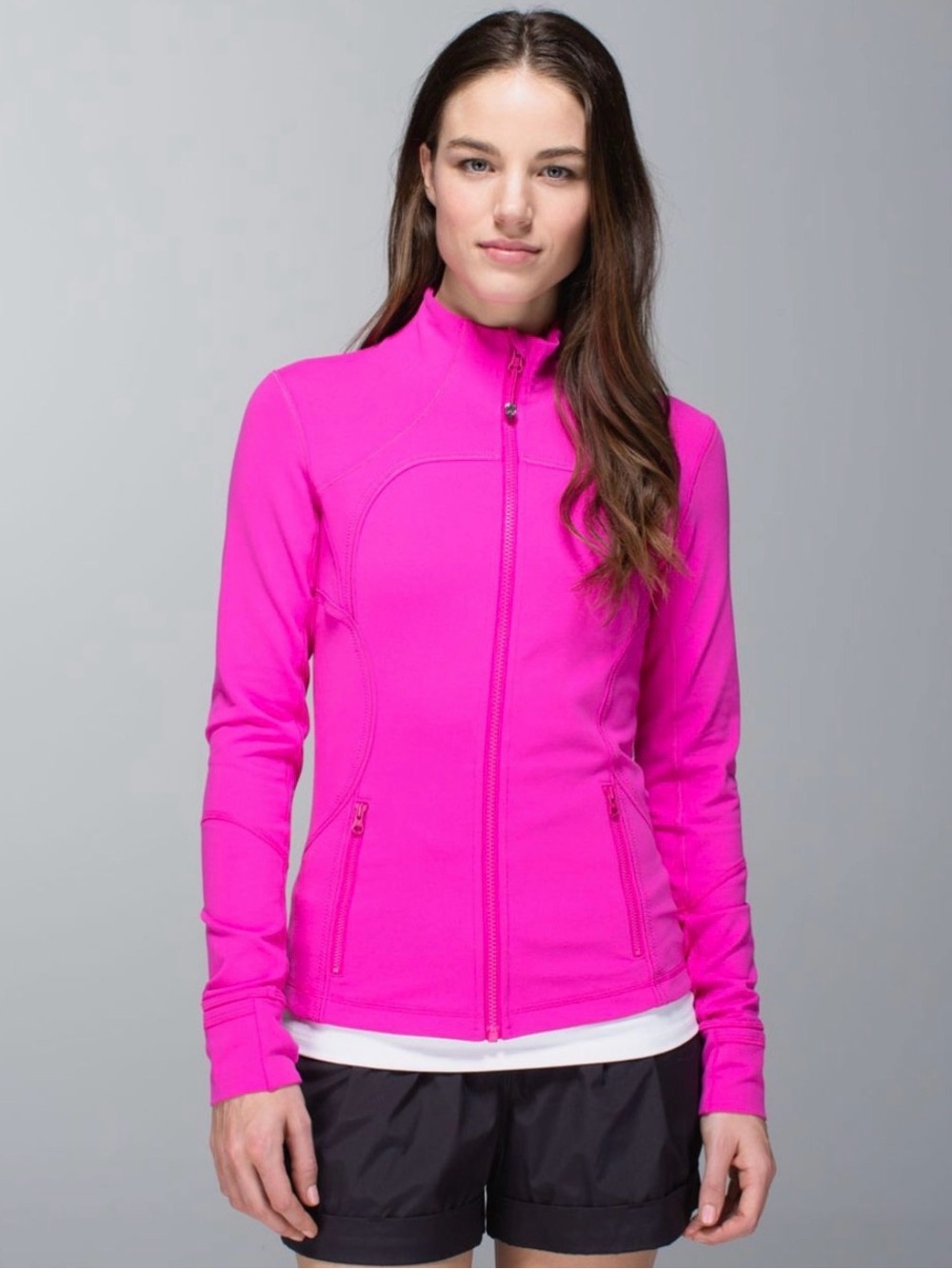 Lululemon Hot Pink Forme Jacket. Size 4